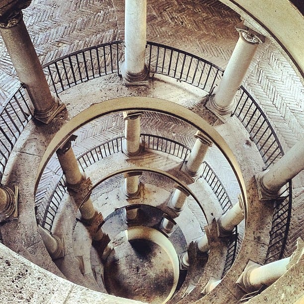 Bramante Staircase in our VIP Vatican tour