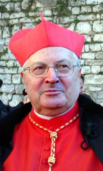 Current Dean of the College of Cardinals, Cardinal Sodano