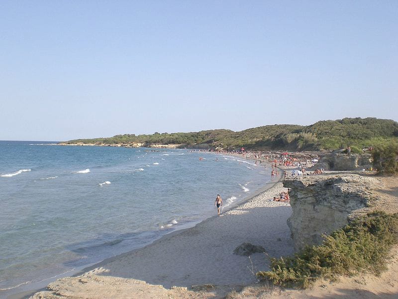 Beach in Italy Puglia beach
