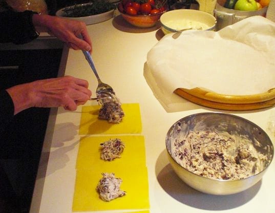 Fresh pasta can also be filled and are delicious with a light sauce.