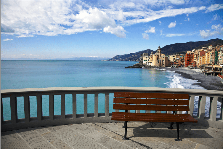 Camogli, a small Italian town