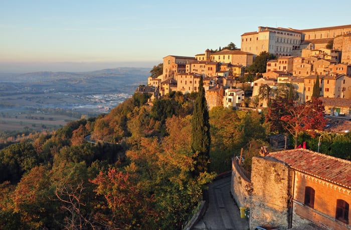Small towns in Umbria Italy