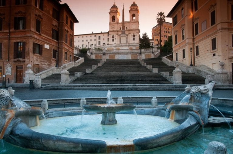 There is no more quintessential Roman experience during your trip to Italy than a dawn visit to the Spanish Steps.