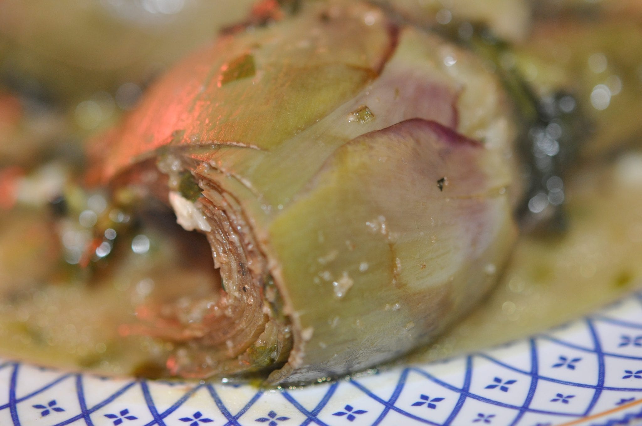 Roman artichokes, available only in certain seasons in Italy