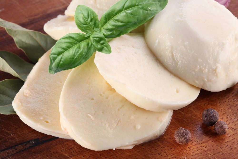 Buffalo mozzarella DOP cheese