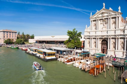 Venice's Santa Lucia train station