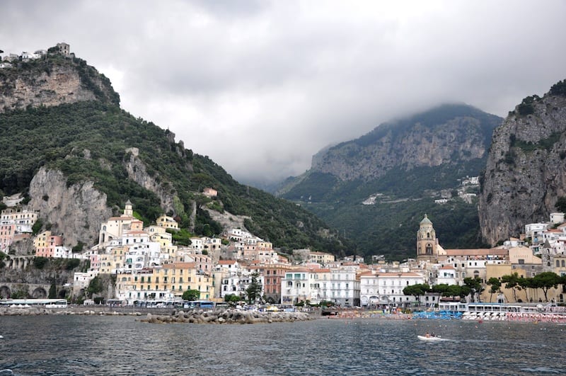 Amalfi coast in low season