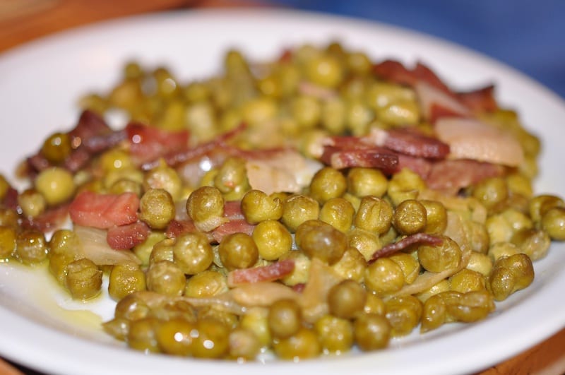 Don't miss this Emilia-Romagna dish, peas with bacon!