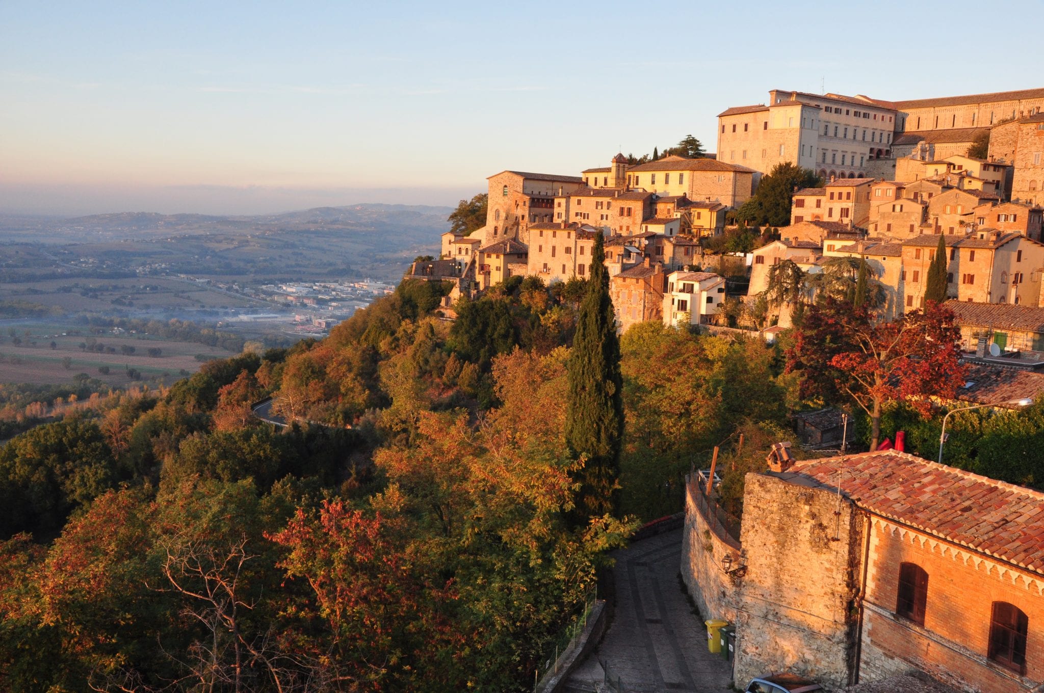 Beautiful Umbrian town of Todi