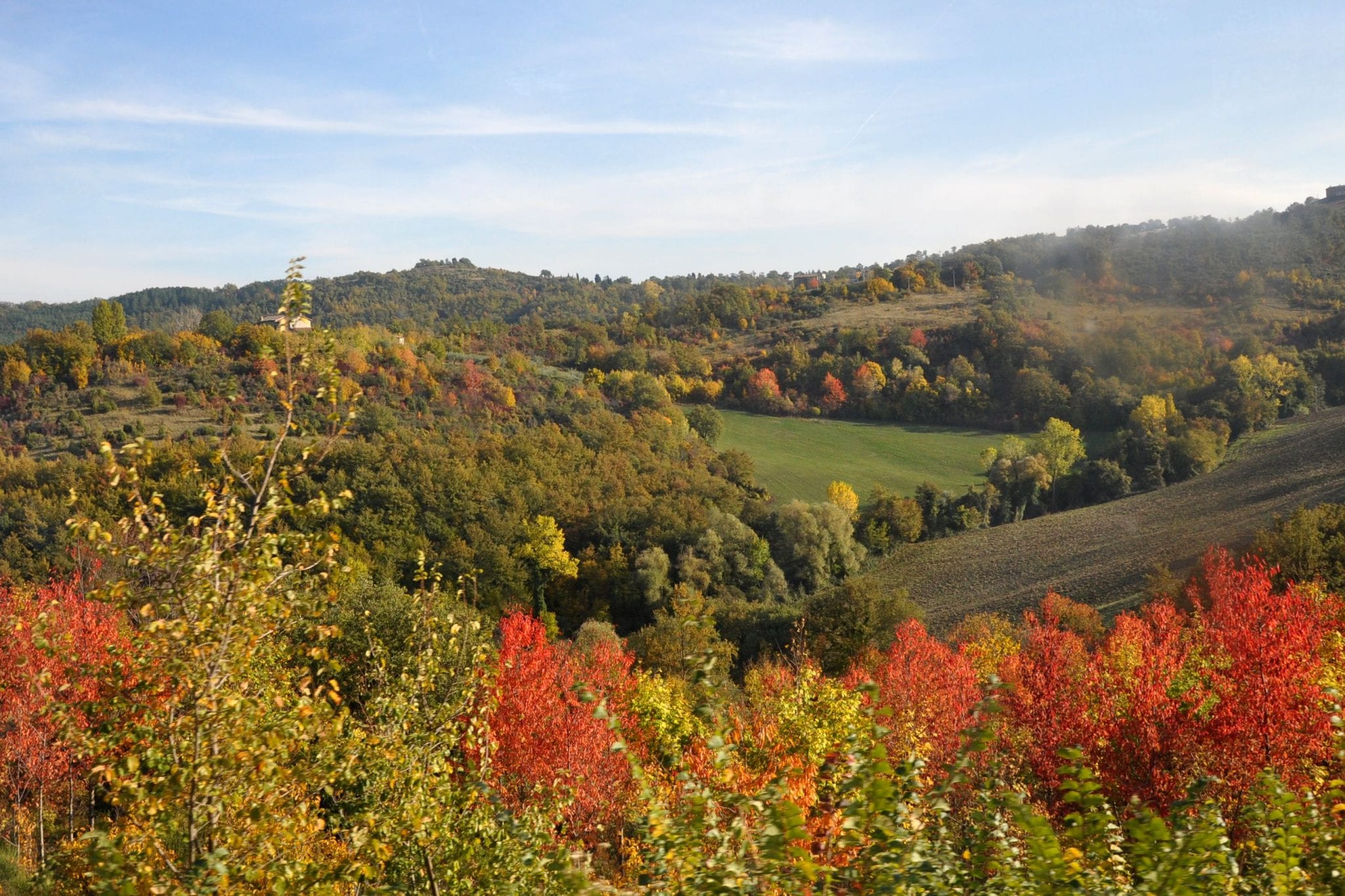 Taking the Umbrian bus