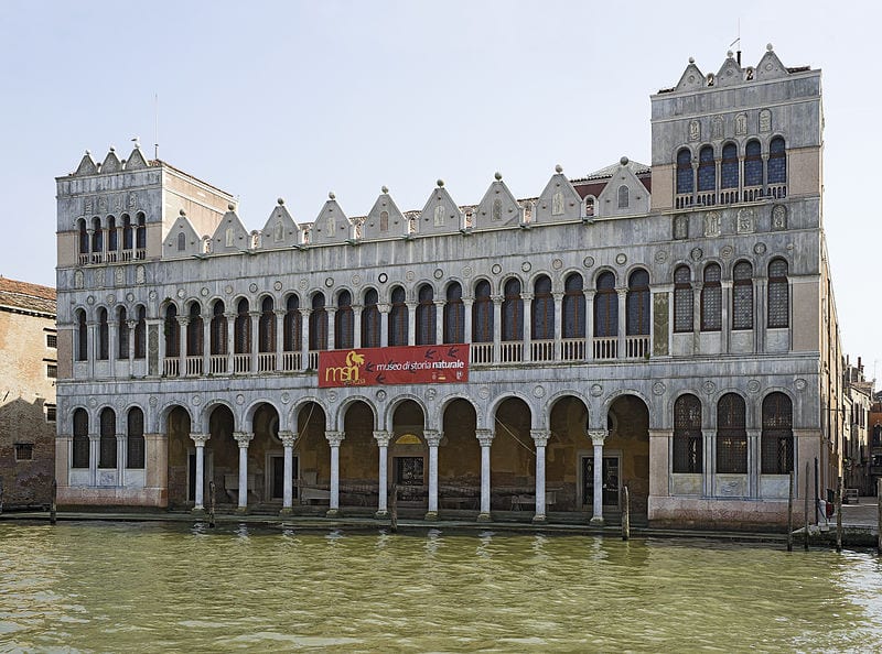 Fondaco dei Turchi, located in Santa Croce, the least touristy sestiere or neighborhood of Venice