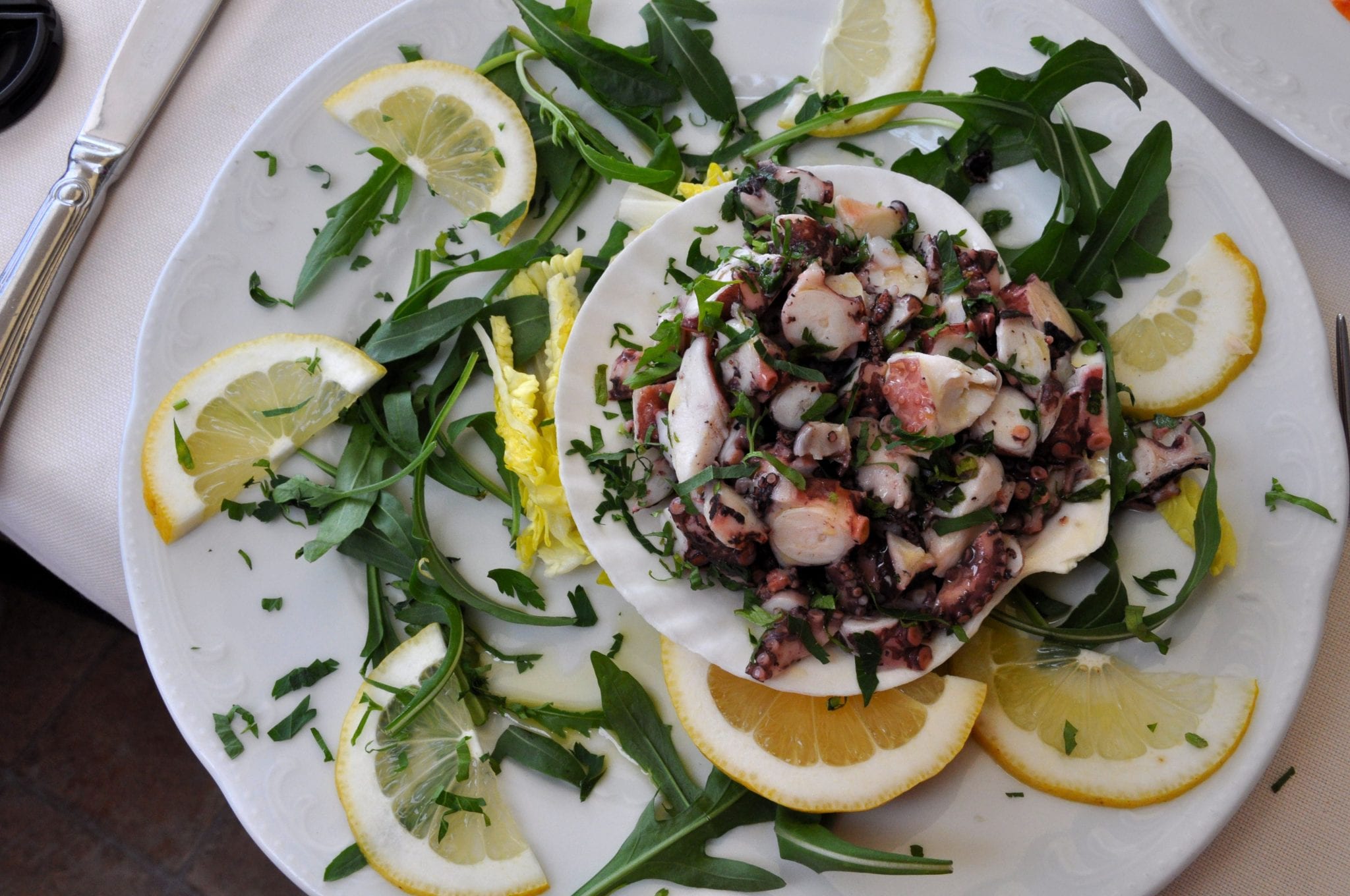 A reason to love the Amalfi coast: the seafood!