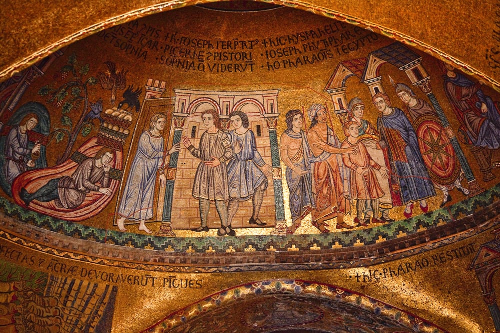 Byzantine mosaics in Saint Mark's Basilica, Venice Some of Italy's best mosaics
