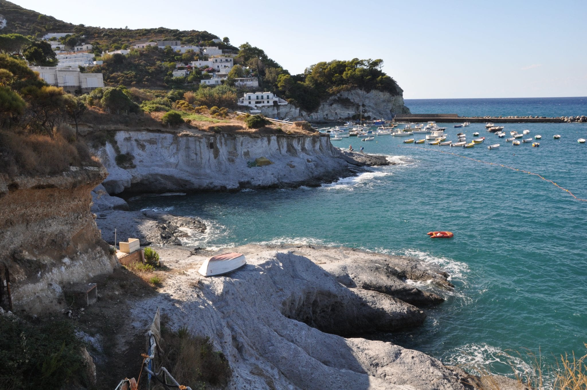 The island of Ponza, one of the most beautiful off of Italy!