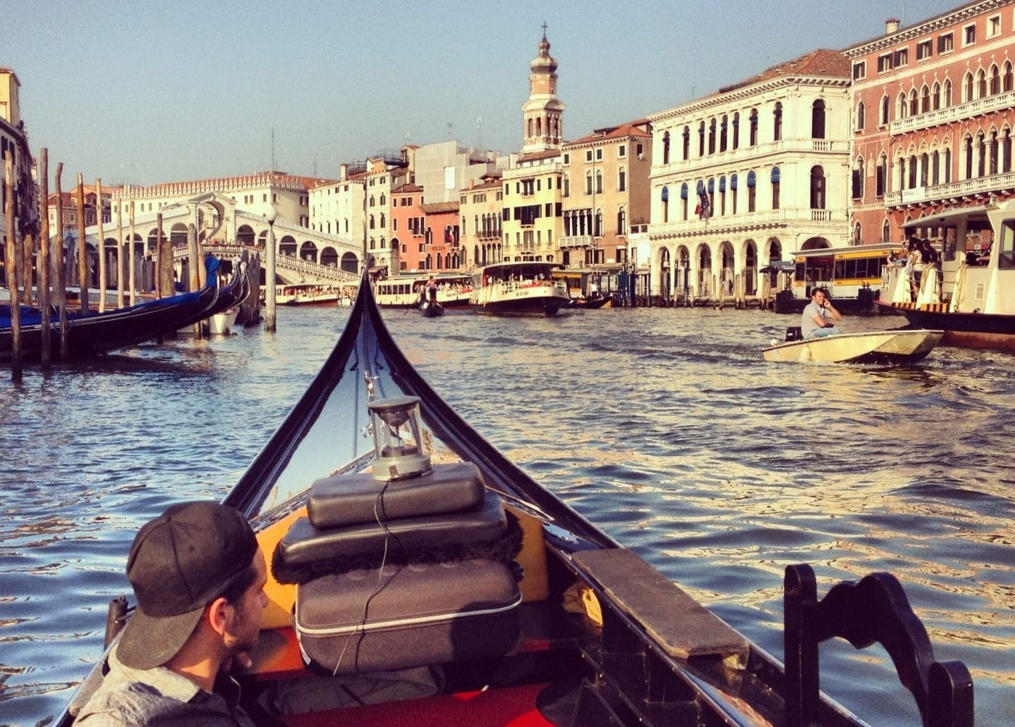 googlegondola 360walks video venice grand canal