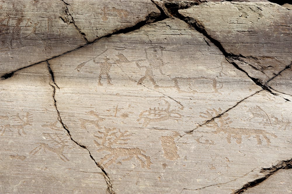 Prehistoric petroglyphs in Italy