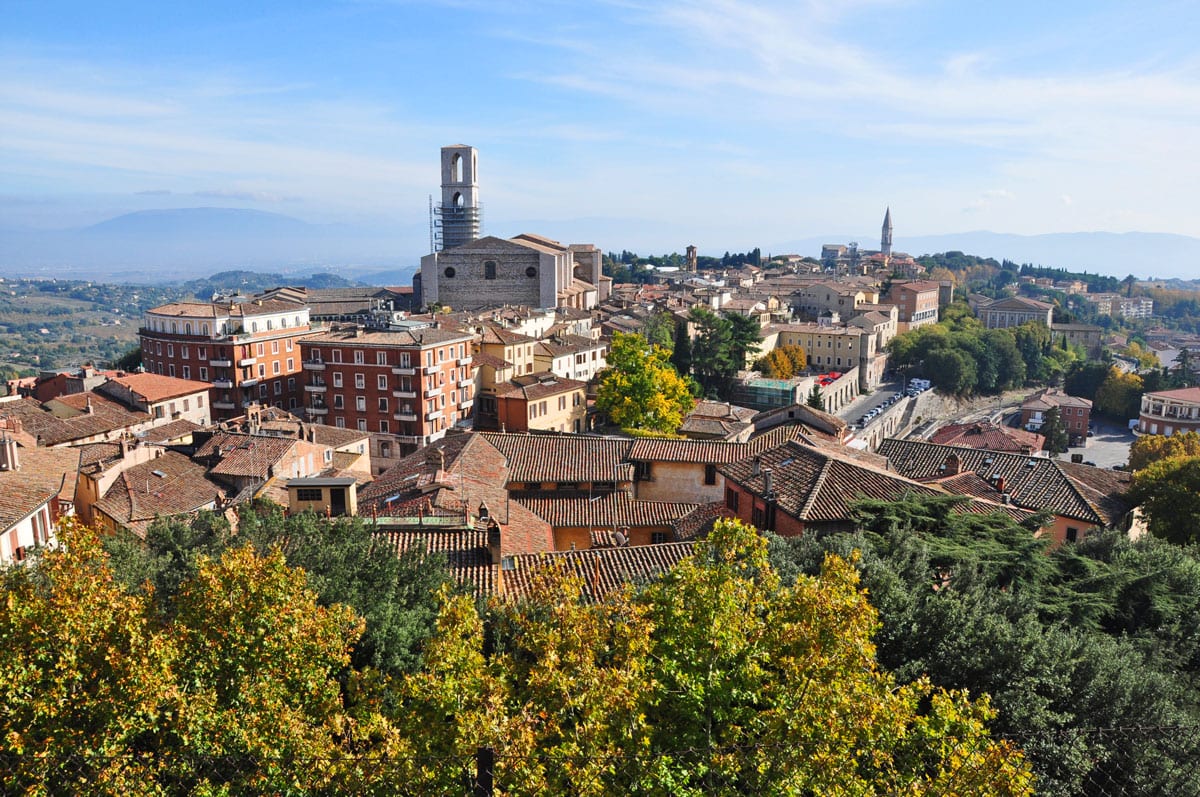 Perugia, una de las ciudades más bonitas de Umbría