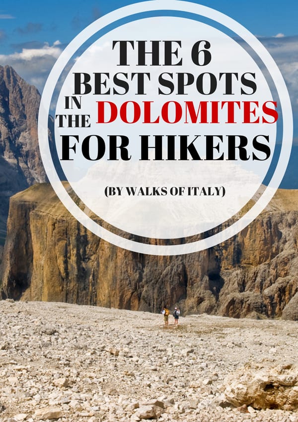 The dolomites are some of the most beautiful mountains in the world. Here's a list of our favorite spots for outdoor lovers.