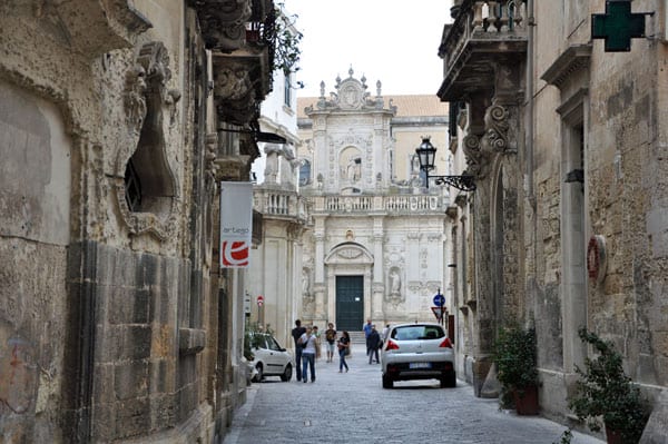 Lecce in Salento peninsula of Puglia, with great traditional dishes