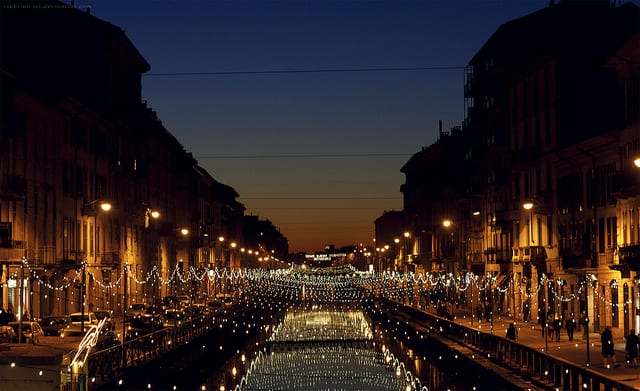 canal tours milan