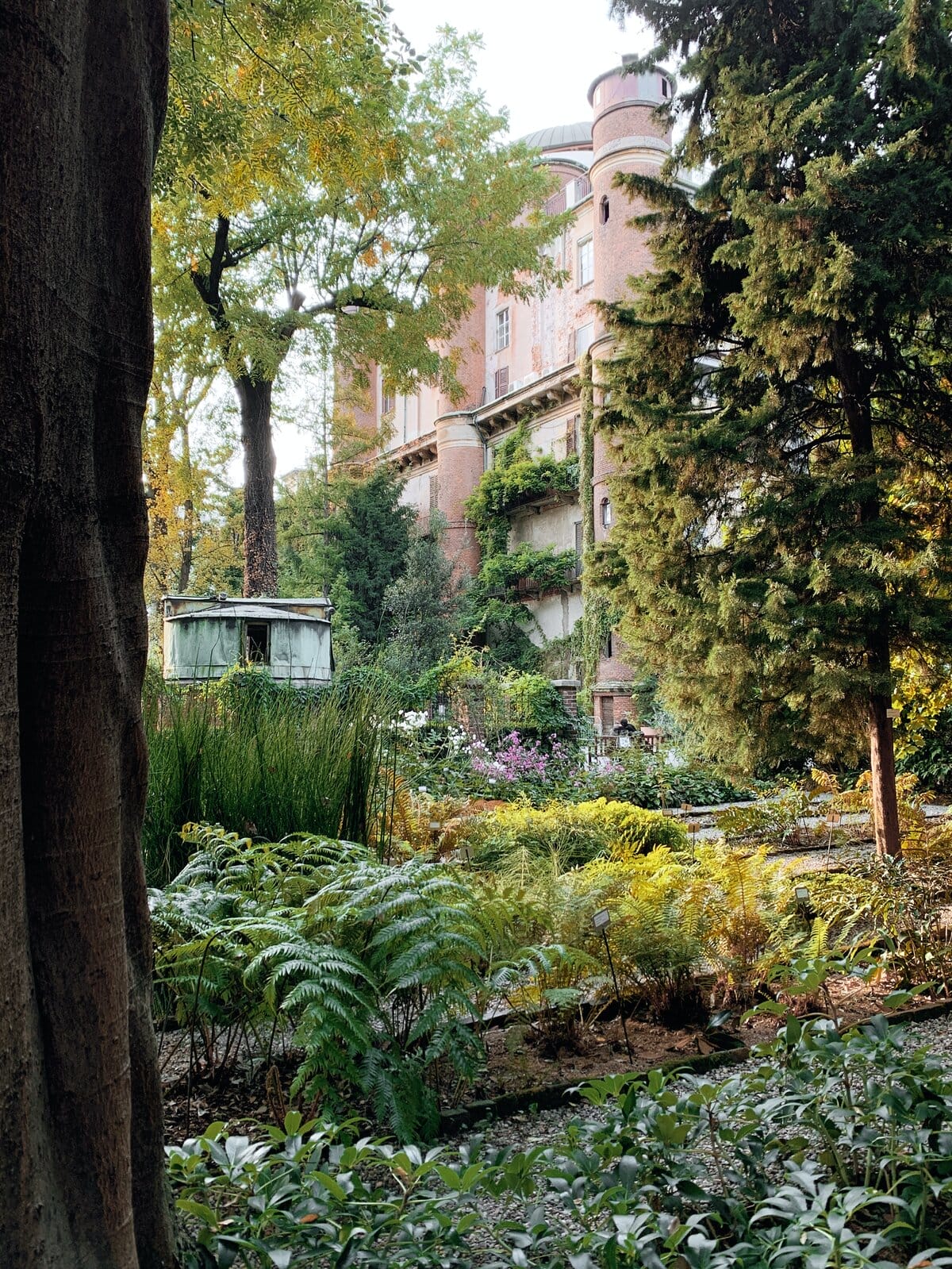 Milan botanical gardens