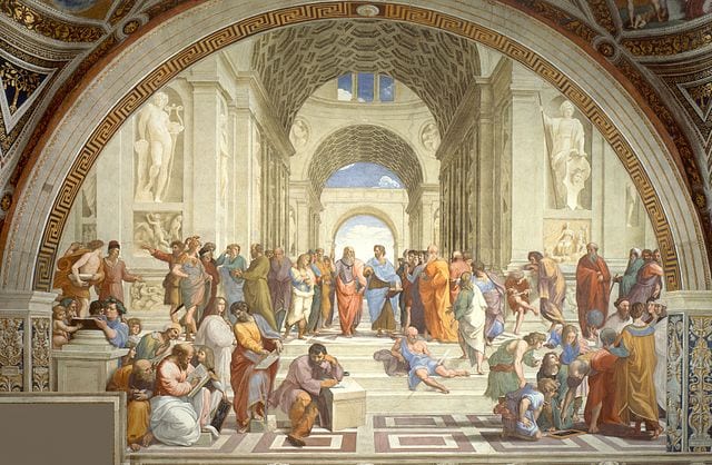 La Scuola di Atene di Raffaello è una delle opere più impressionanti del Vaticano Scopri cos'altro c'è da vedere nei Musei Vaticani!