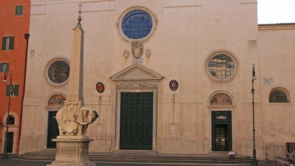 Santa Maria Sopra Minerva is the first, and possibly the only, Gothic church existing in Rome.