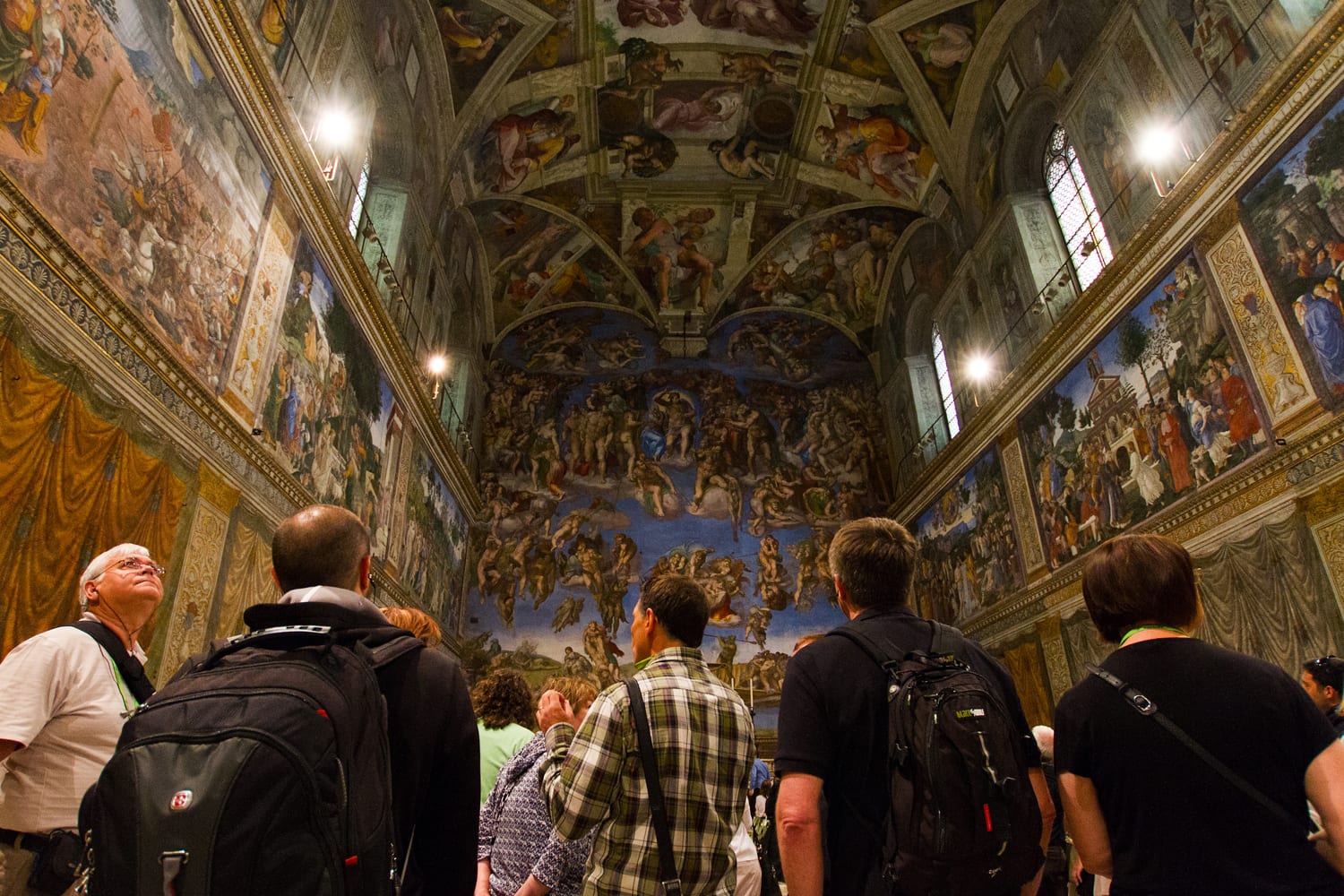 The Sistine Chapel in the Vatican Museums