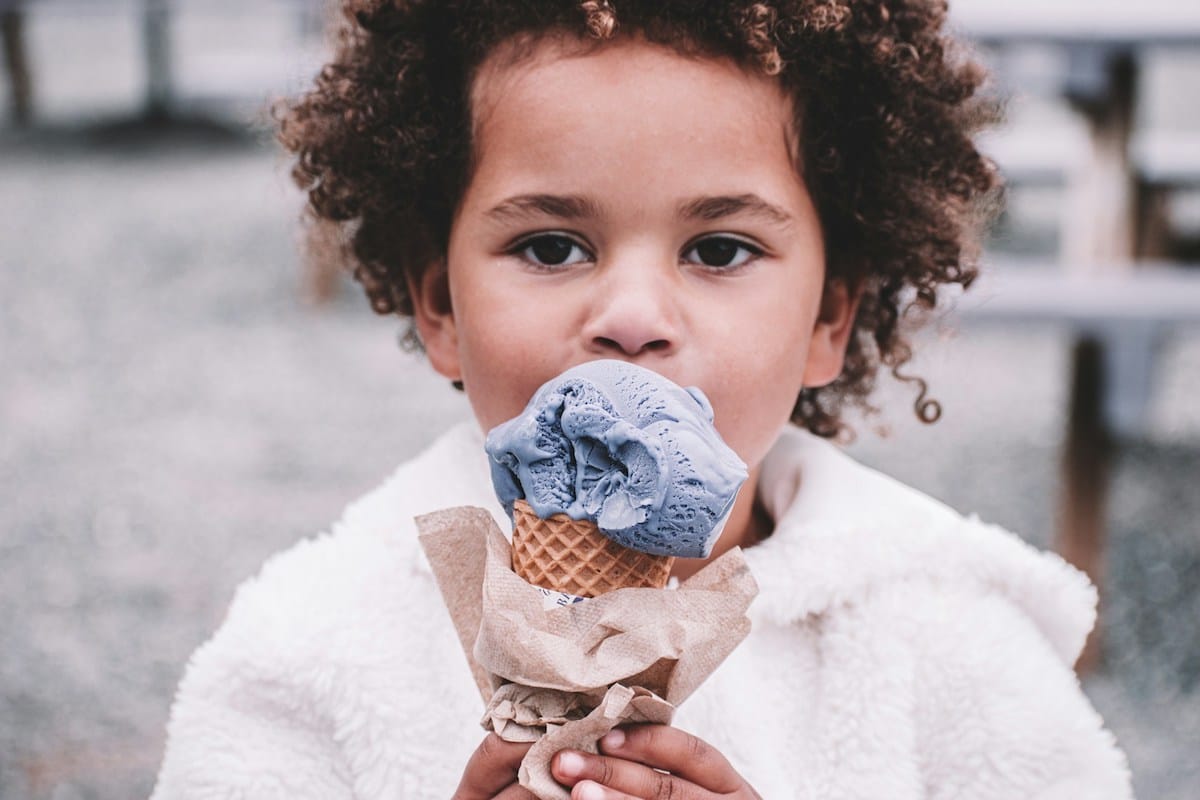 Italy with kids is perfect for ice creams