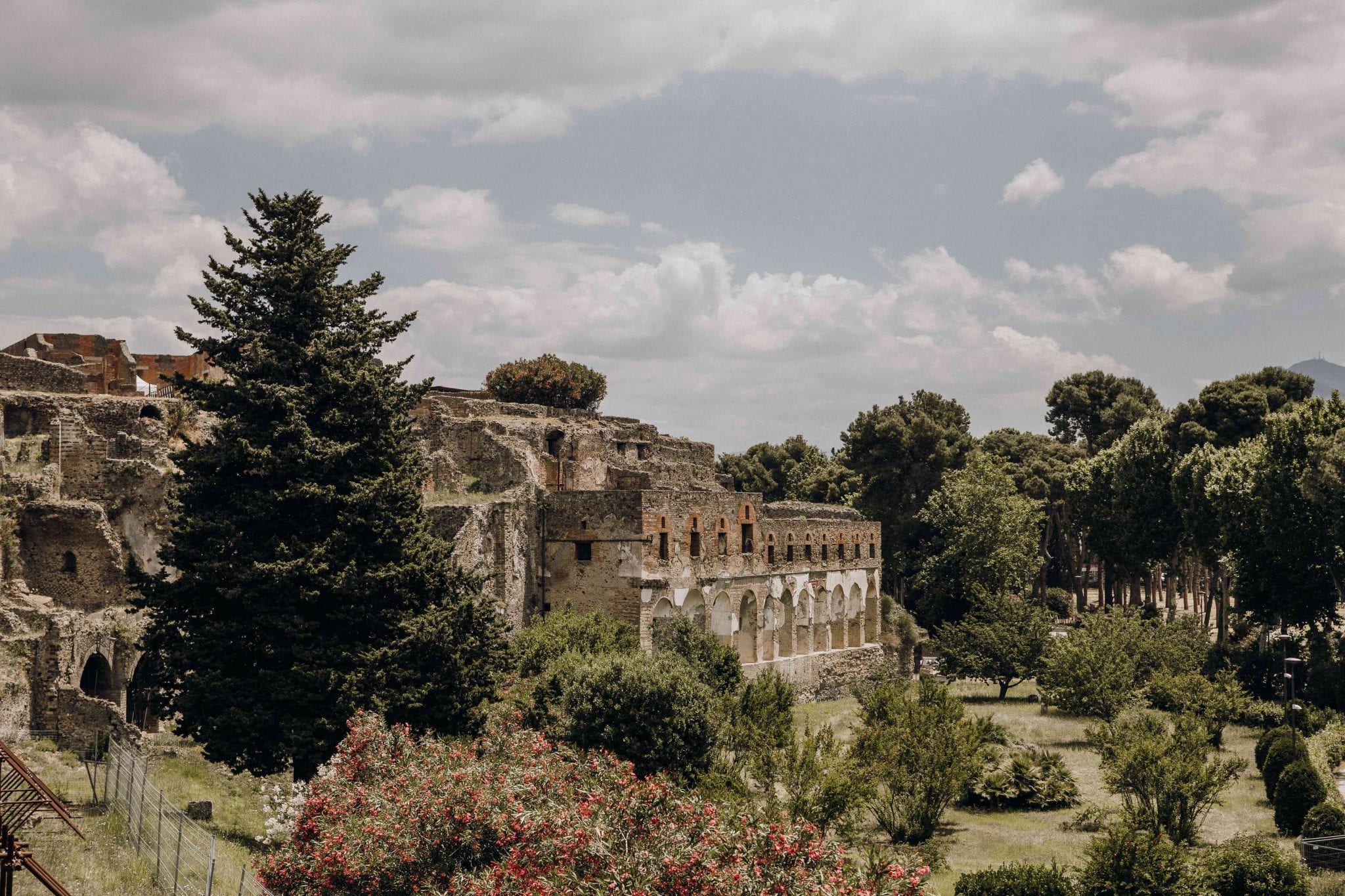 Visiting Pompeii from Naples