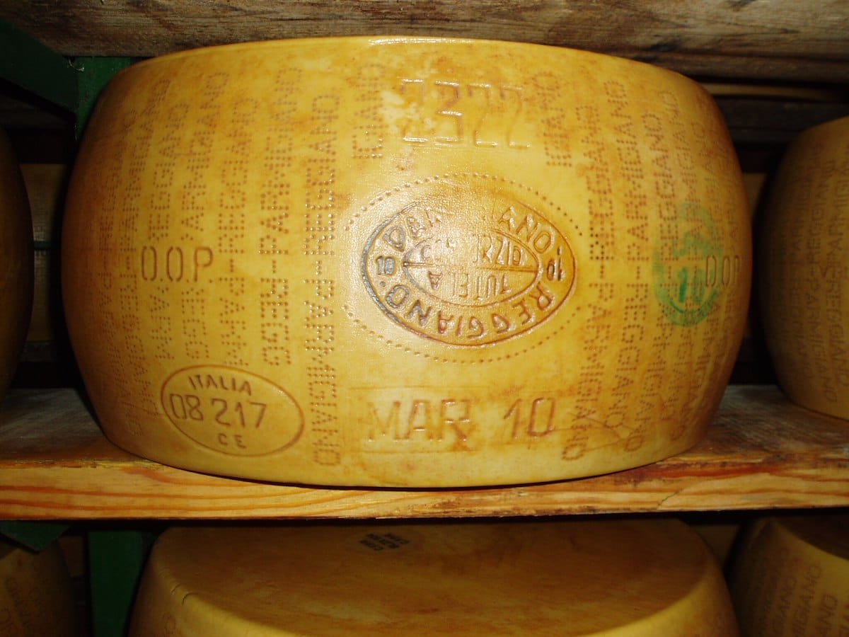 Parmigiano Reggiano cheese 