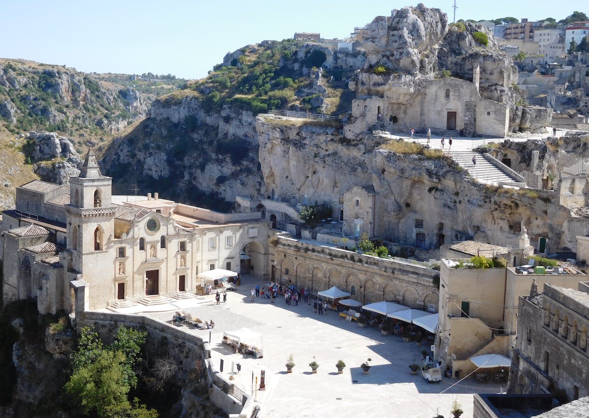 Matera Italy Church of Saint Mary of Idris