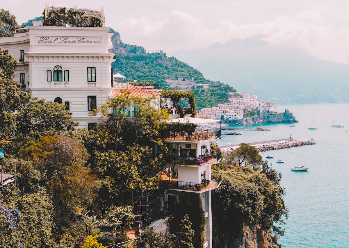 Amalfi Coast landscape