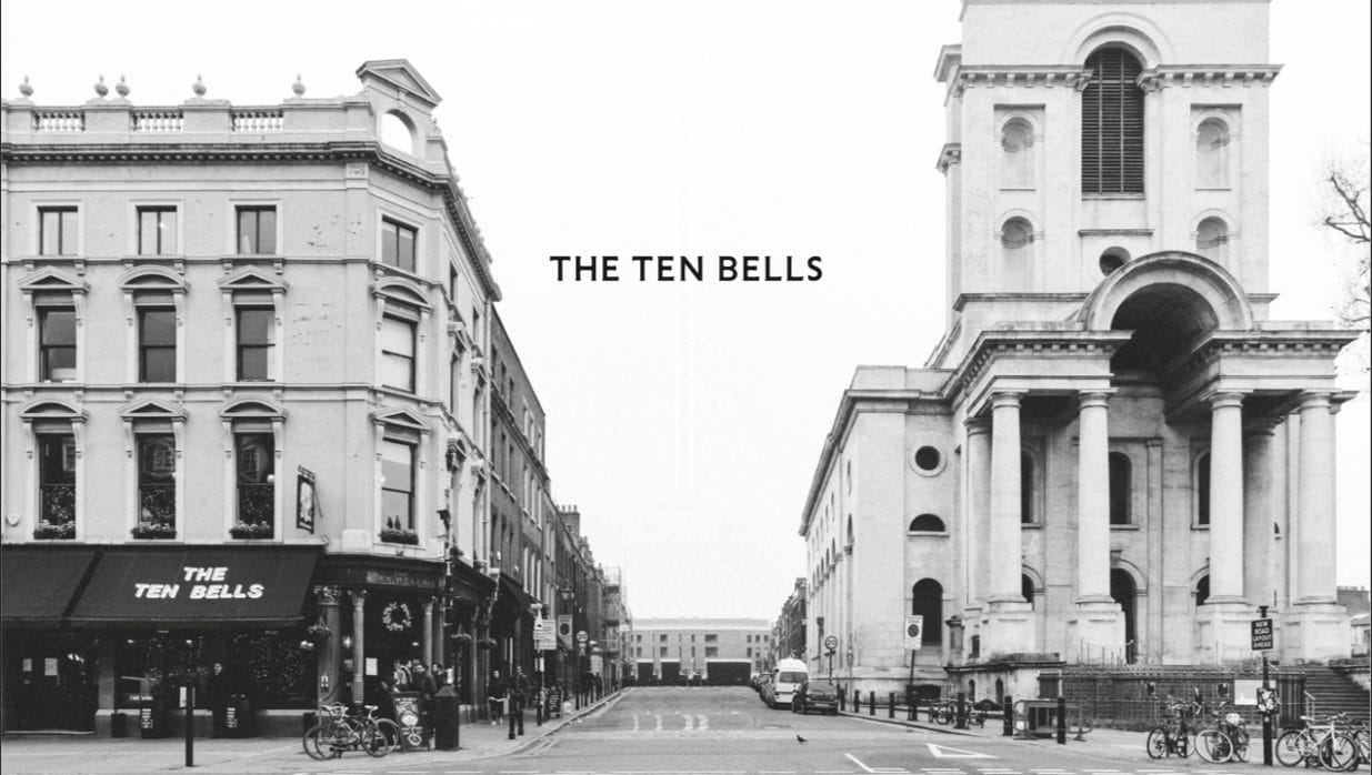 The Ten Bells Pub in london.