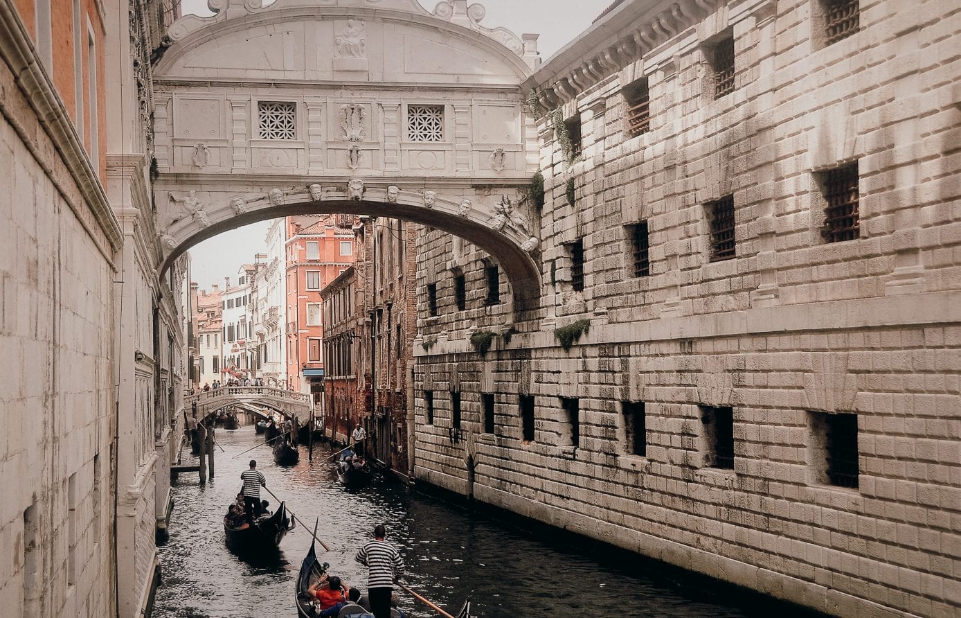 Bridge of Sighs in Venice