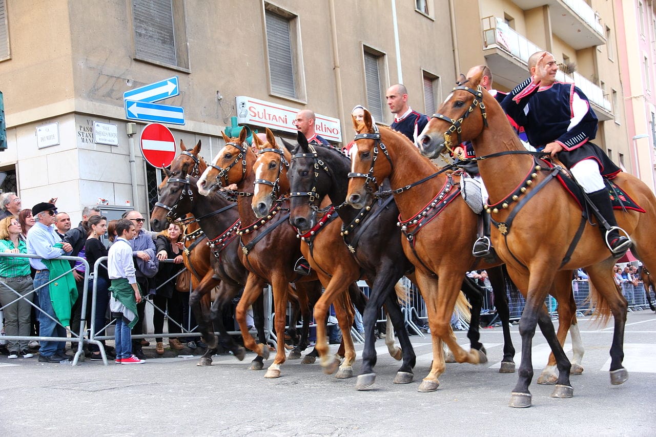 La Cavalcata Sarda is one of Italy's festivals you must visit