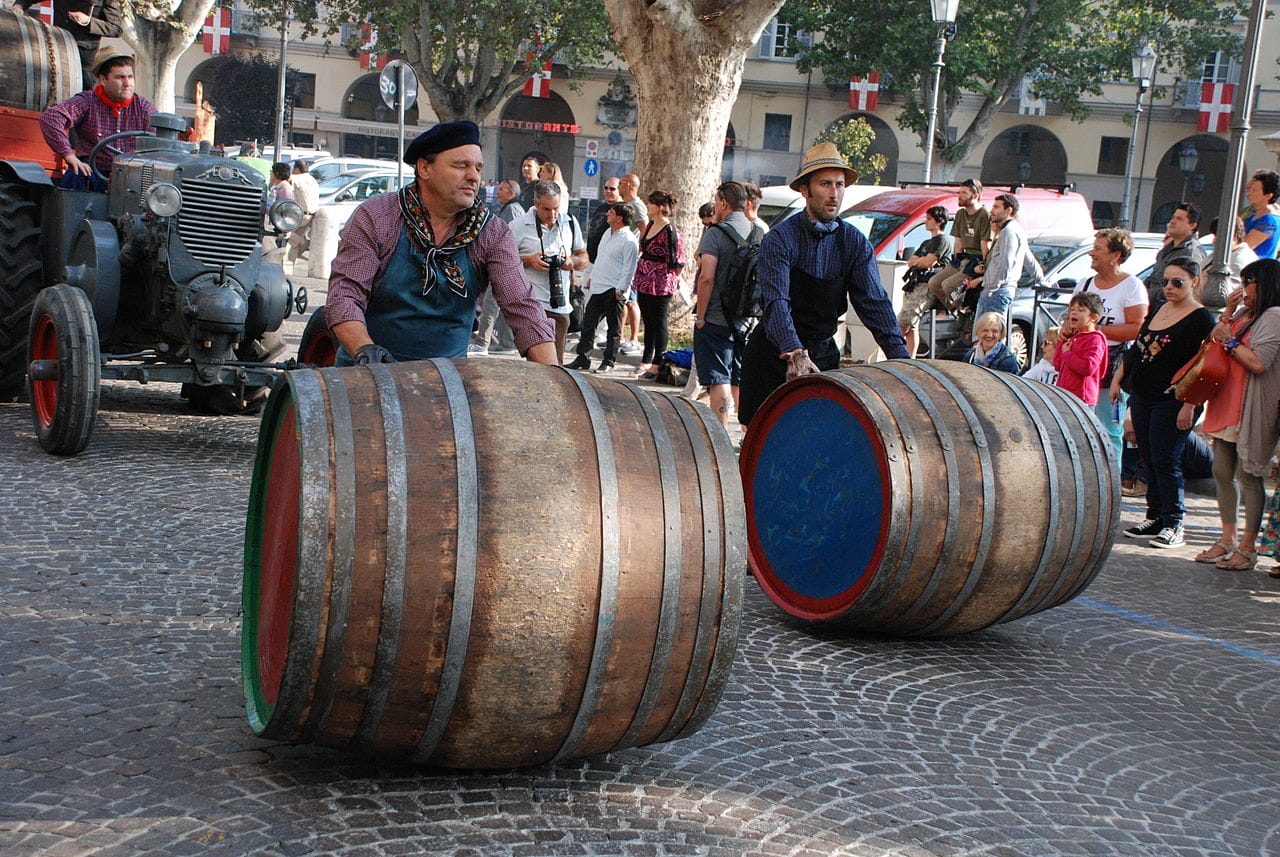 Sagre parade, one of Italy's festivals