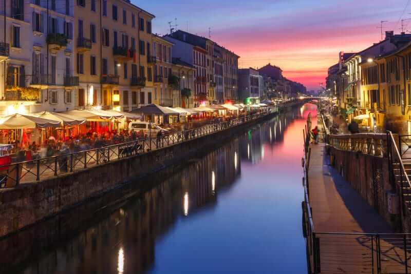 Navigli in Milan