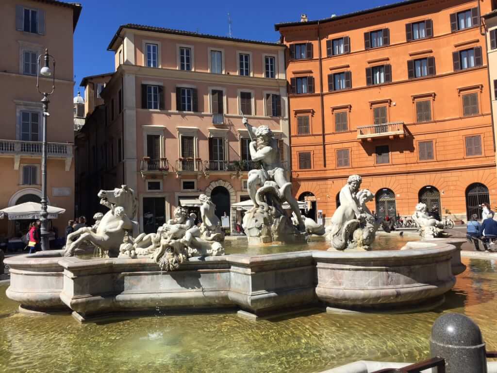 Fontana del Moro in Piazza Navona