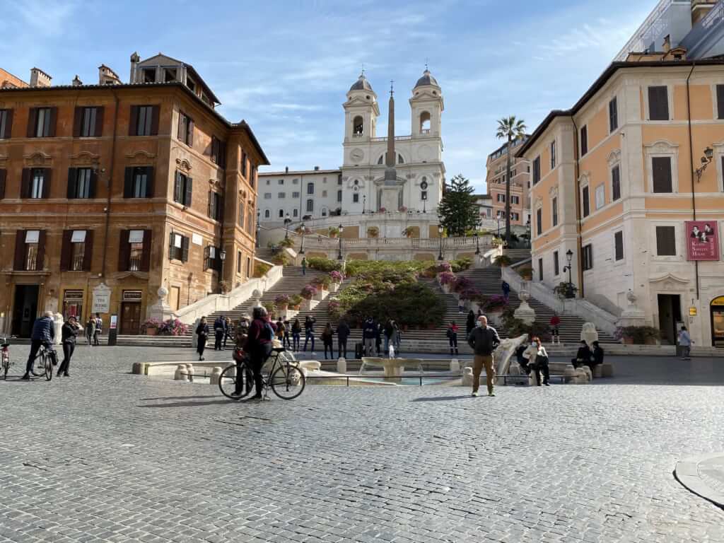 ローマのスペイン階段 イタリアの歩き方