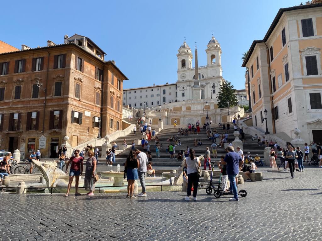 Travel to Italy: Spanish Steps