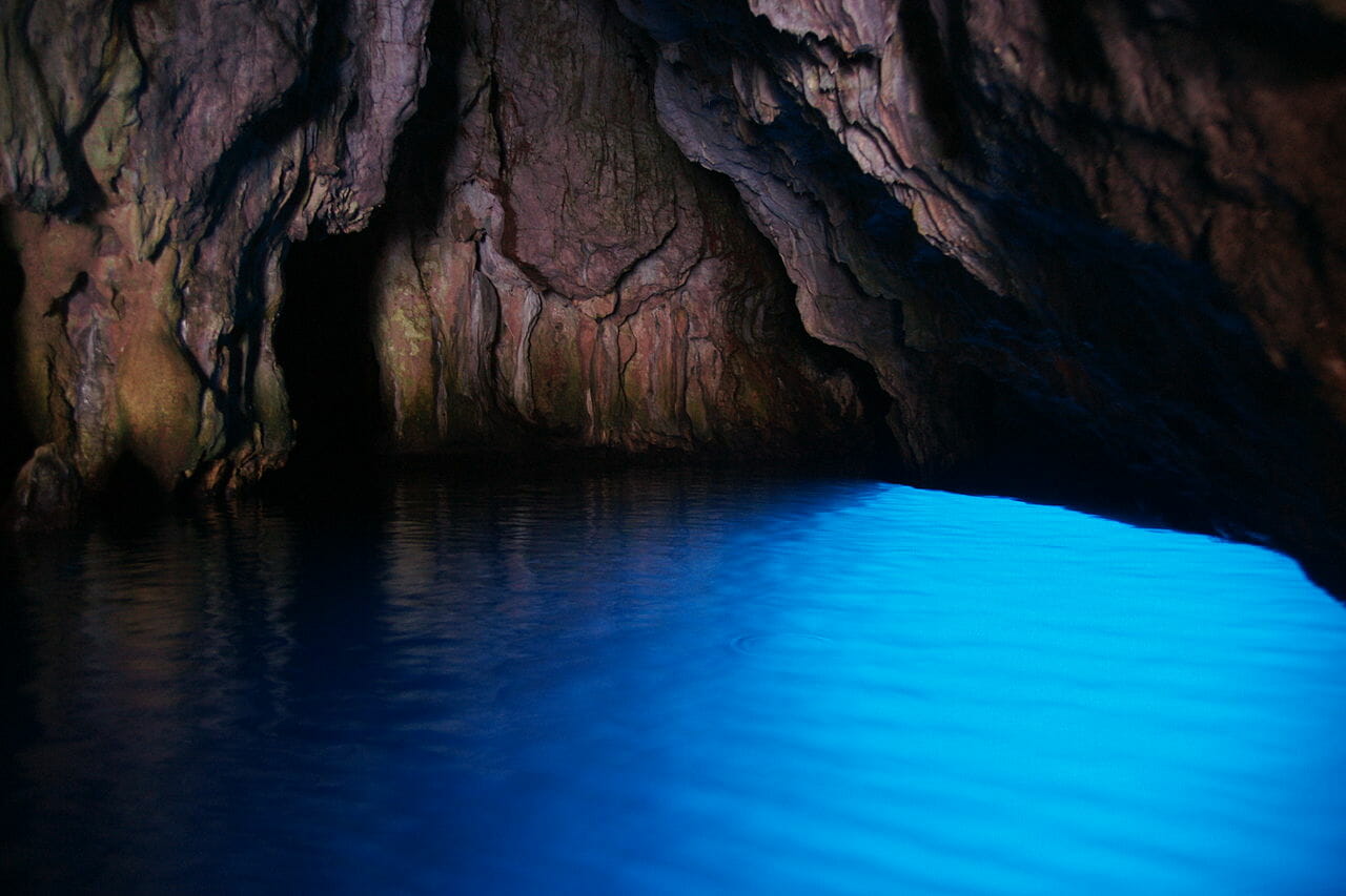 Palinuro grotta azzurra near cilento