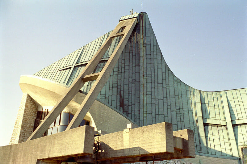 Chiesa of the Autostrada, or, otherwise known as the Church of San Giovanni Battista in Campi Bisenzio.