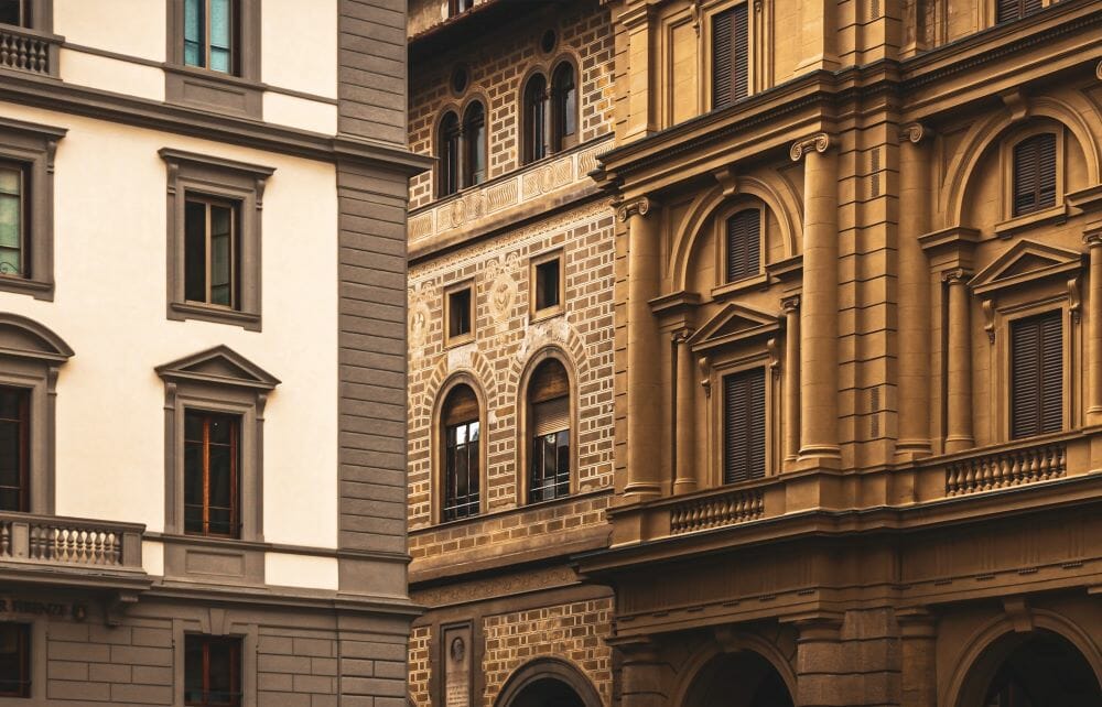 Piazza della Repubblica in Florence, Italy