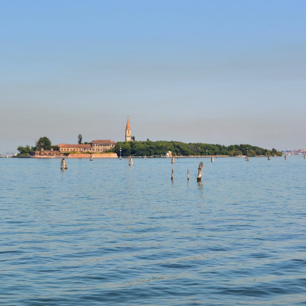 Poveglia Island in the distance