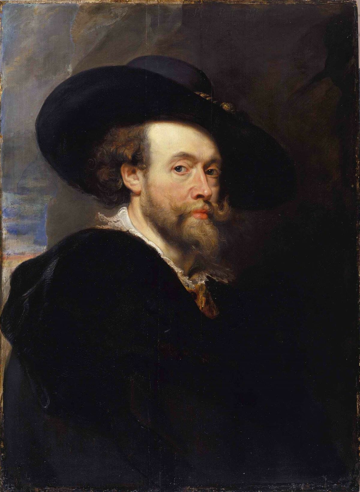 Self portrait of Peter Paul Rubens
