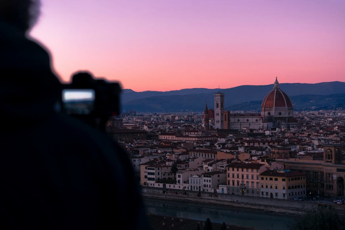 Florence Duomo at sunset