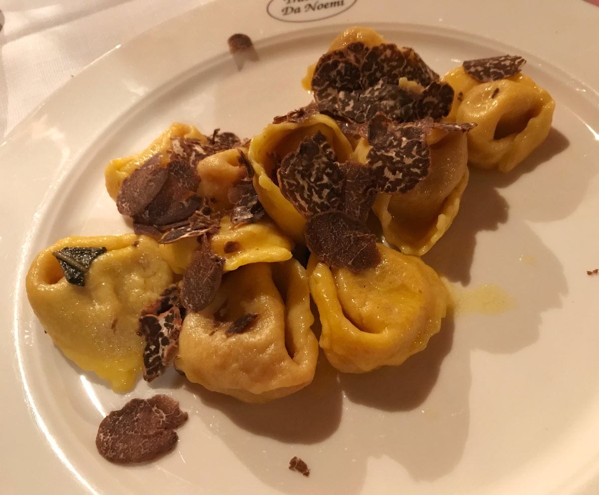 Pumpkin Tortelli with Truffle