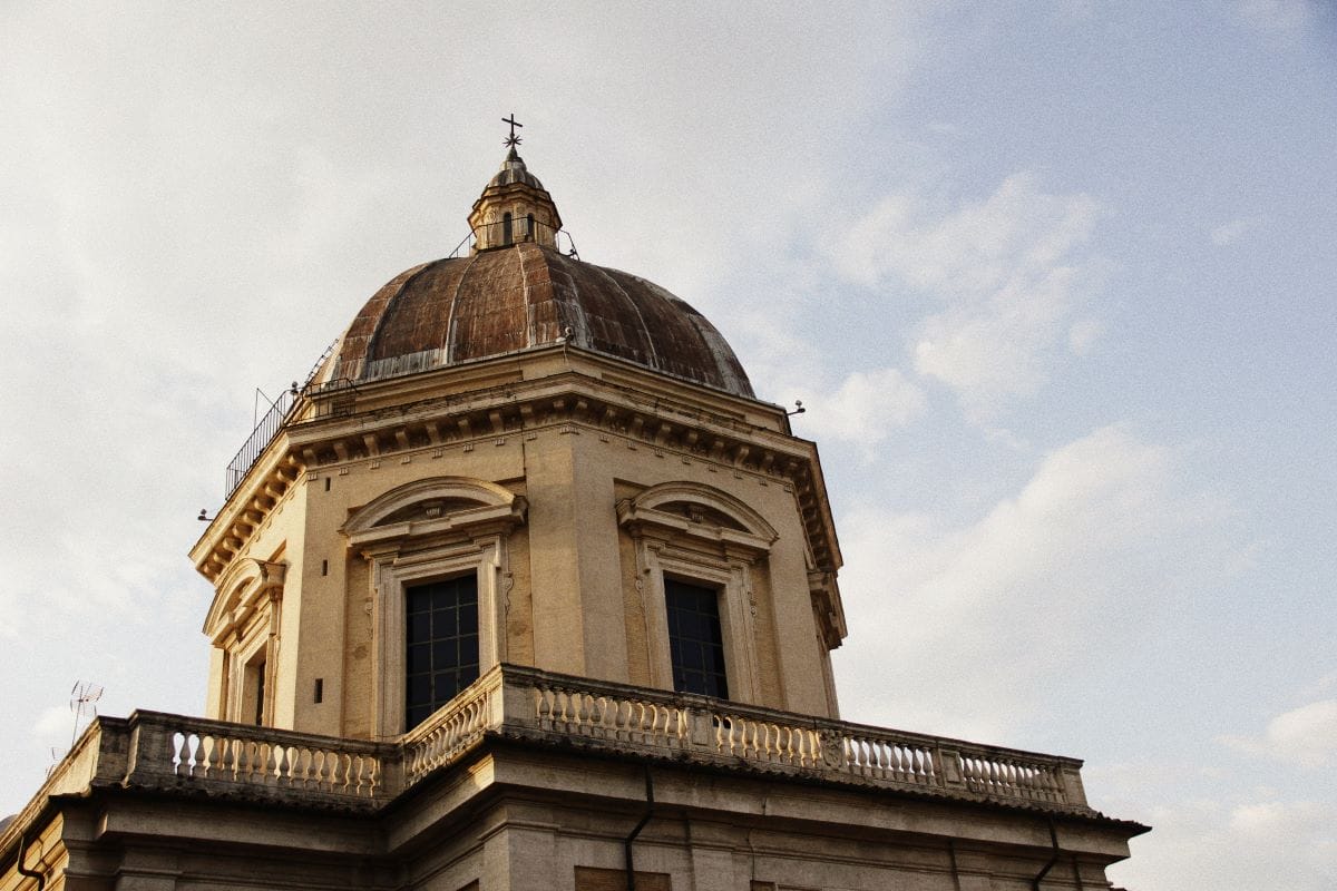 top of a church