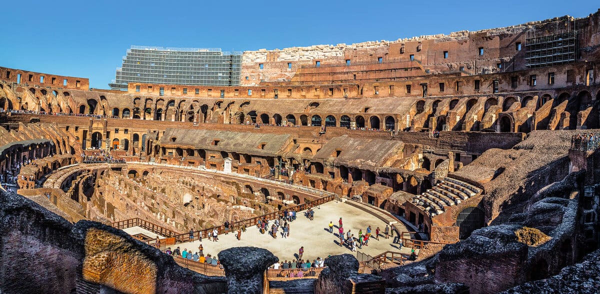 The Colosseum's hypogeum